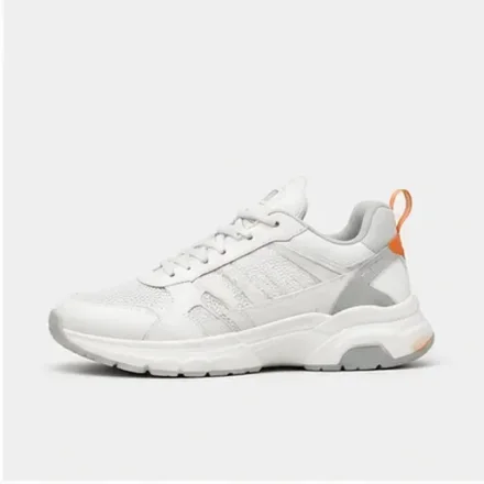 Sneaker bianche in tessuto