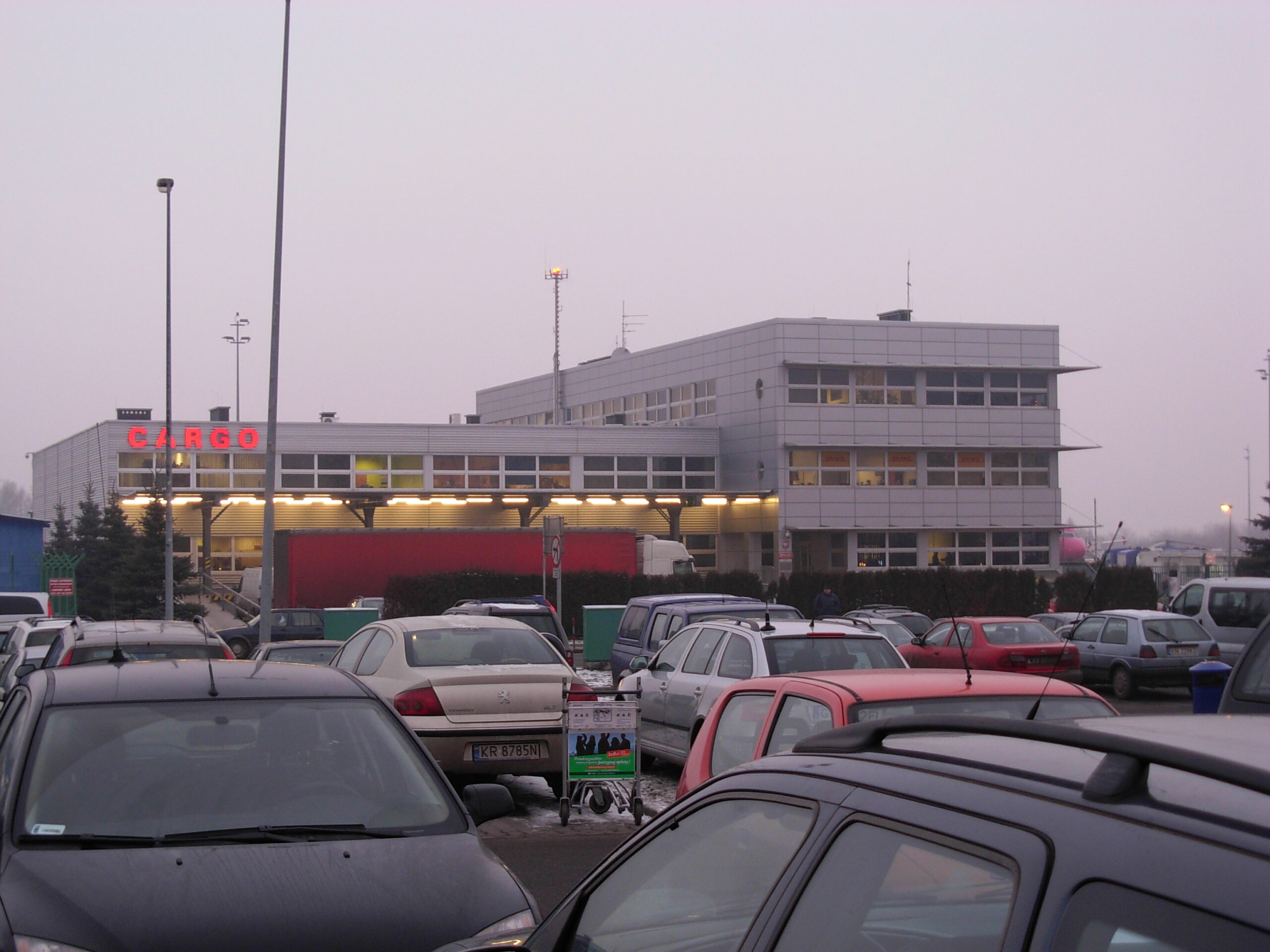 Cargo terminal used for international freight handling