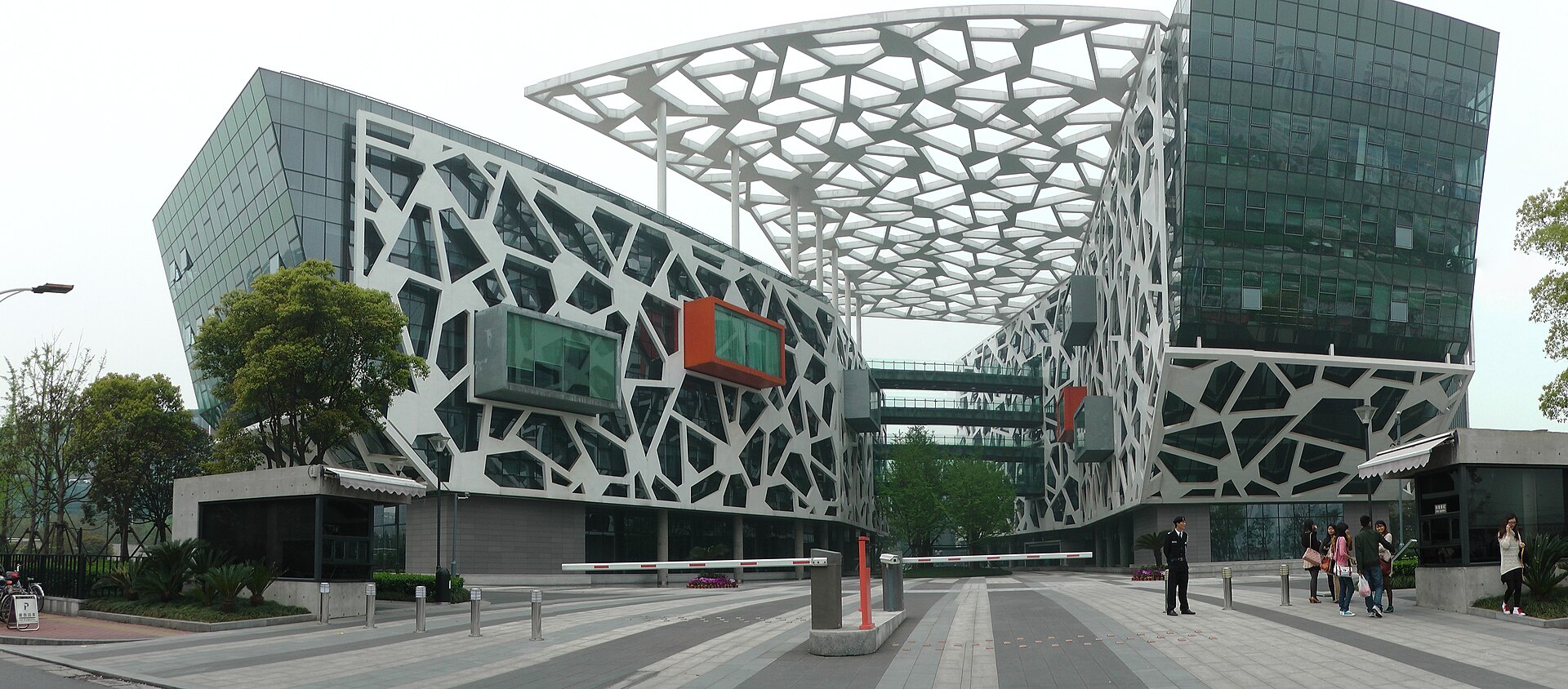Alibaba headquarters building representing 1688 sourcing context