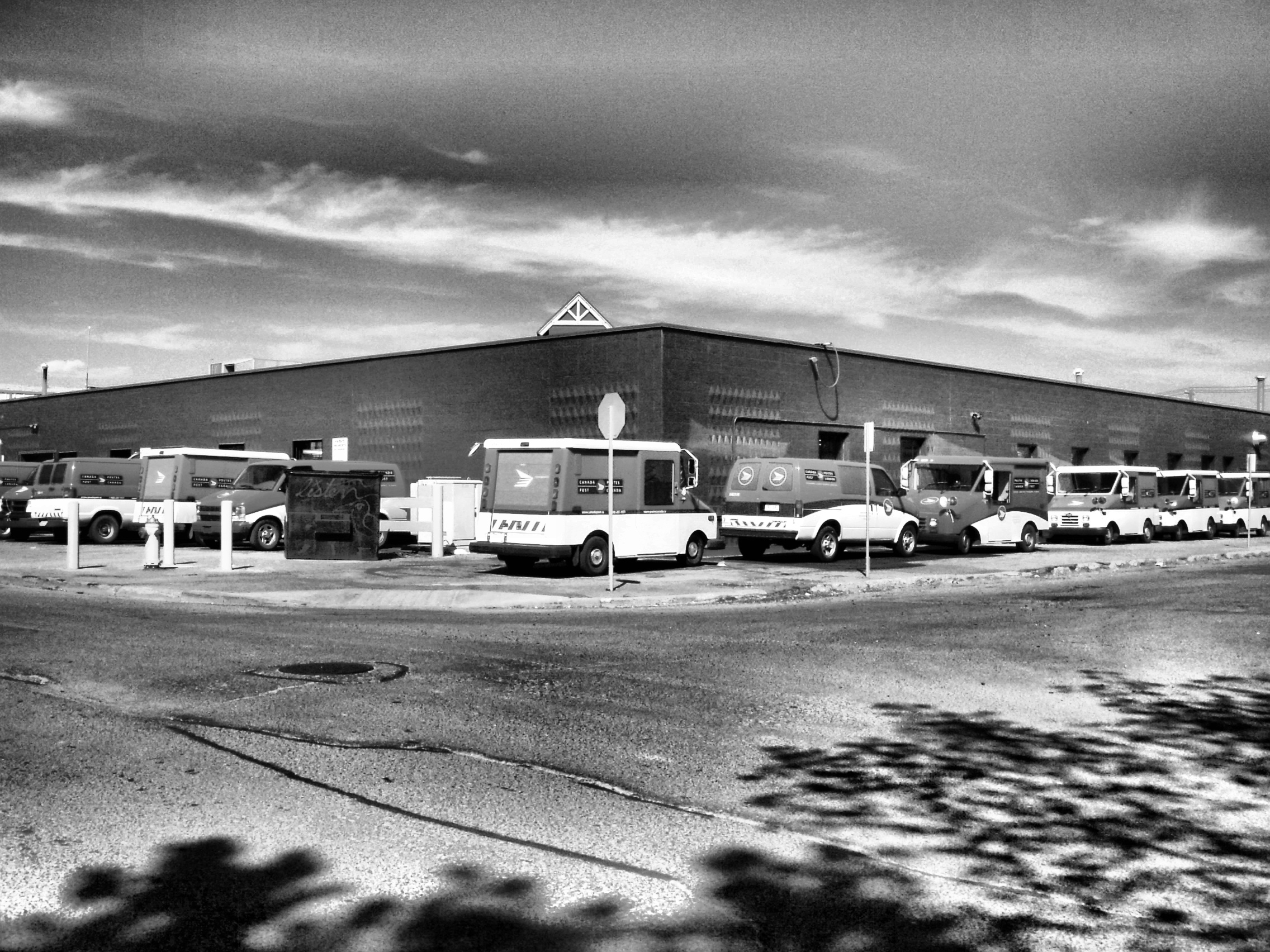 Canada Post processing facility exterior
