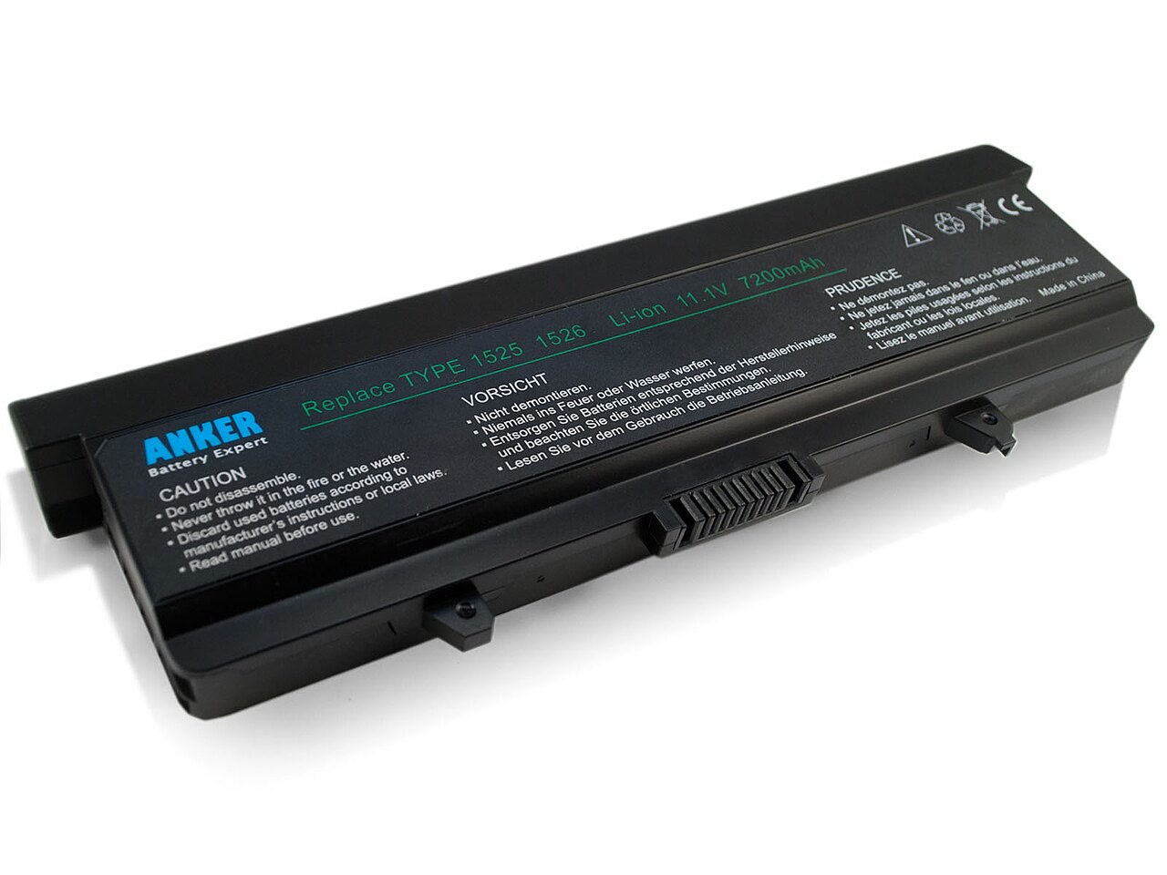 Laptop battery awaiting inspection before shipping