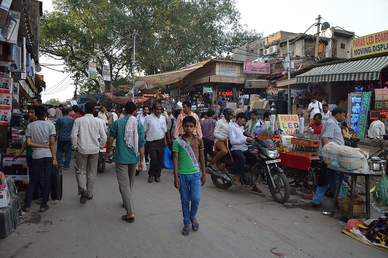 Busy consumer electronics market
