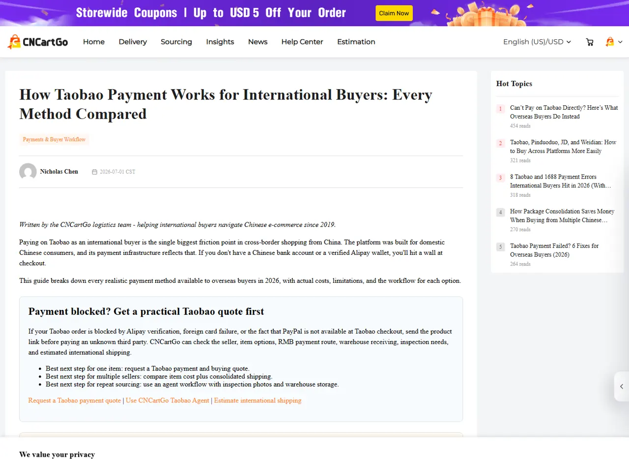 Realistic China product listing review for international shipping from China